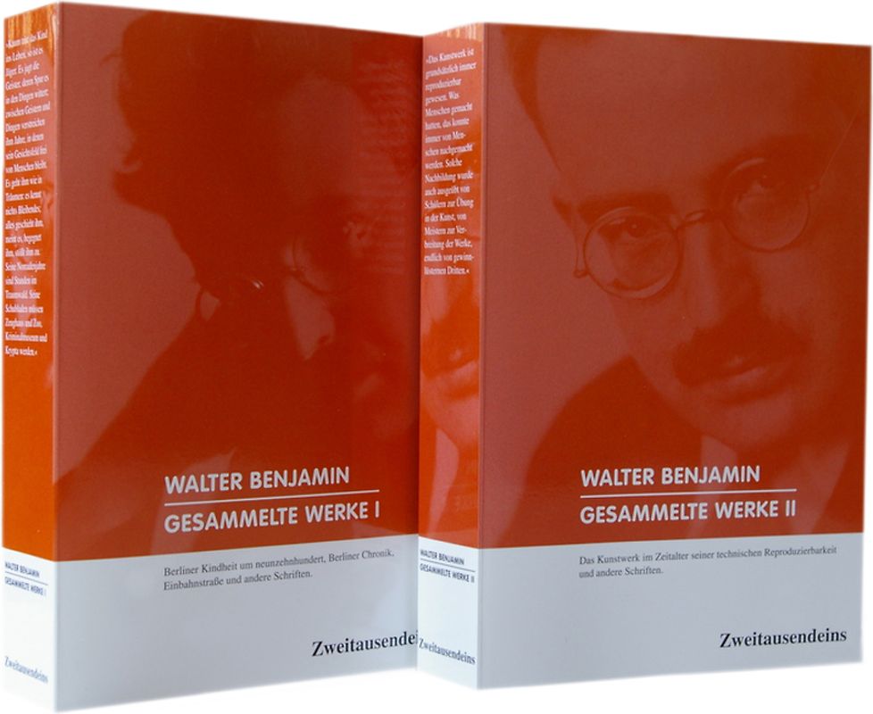 Walter Benjamin. Gesammelte Werke. 2 Bände