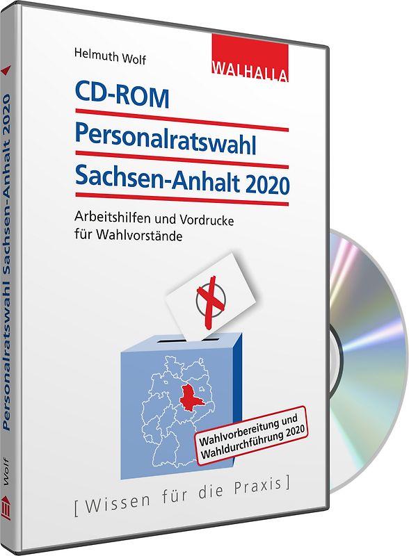 CD-ROM Personalratswahl Sachsen-Anhalt 2020