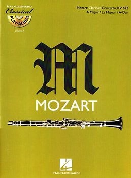 Klarinettenkonzert in A-Dur KV 622. Clarinet Concerto in A Major KV 622, für Klarinette, m. Audio-CD: CD zum Üben und Mitspielen (Play-Along und Demo). Schwierigkeitsgrad: leicht