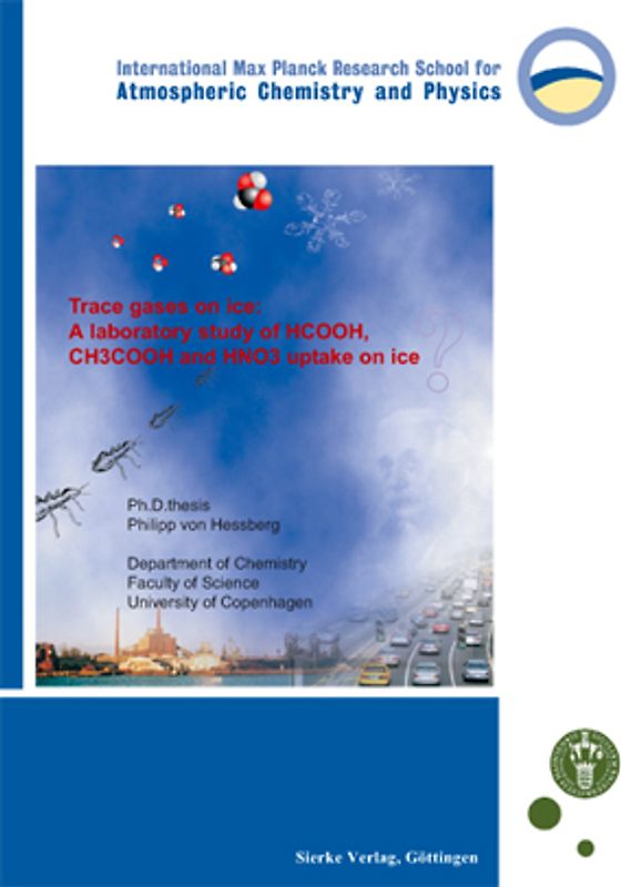 Trace gases on ice: A laboratory study of HCOOH, CH3COOH and HNO3 uptake on ice