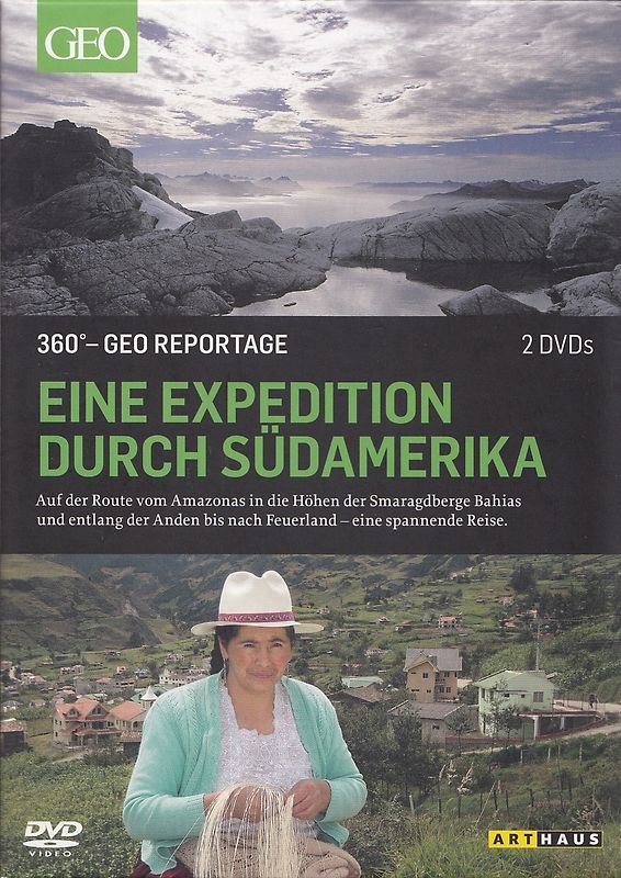 360 - GEO Reportage: Eine Expedition durch Südamerika [2 DVDs] DVD