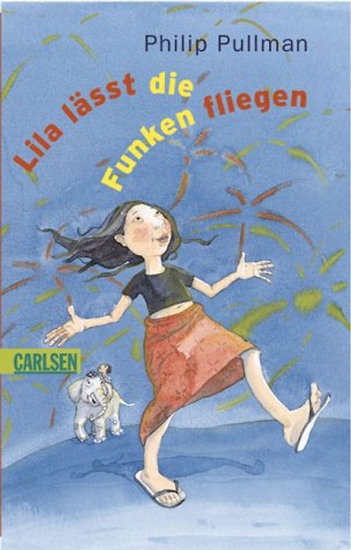 Lila lässt die Funken fliegen