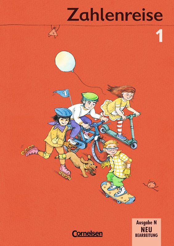 Zahlenreise. Ausgabe N / 1. Schuljahr - Schülerbuch mit Kartonbeilagen
