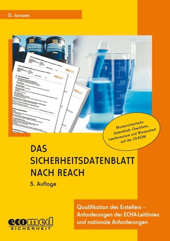 Das Sicherheitsdatenblatt nach REACH