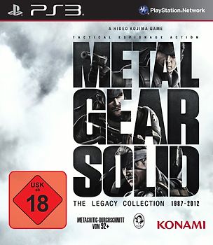 Metal Gear Solid: The Legacy Collection - 1987-2012 PlayStation 3