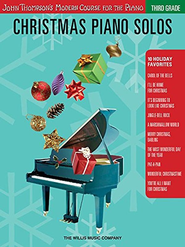 Christmas Piano Solos: Third Grade (John Thompson's Modern Course for the Piano)