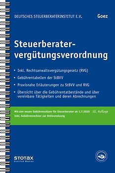 Steuerberatervergütungsverordnung