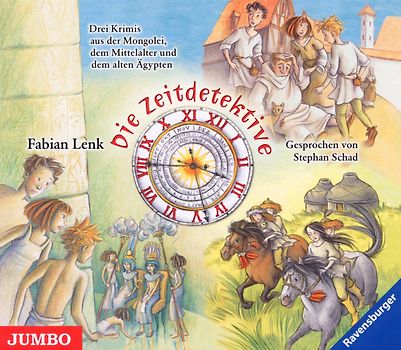 Lenk,Fabian - Die Zeitdetektive Folge 3-5 [3 Audio CDs]
