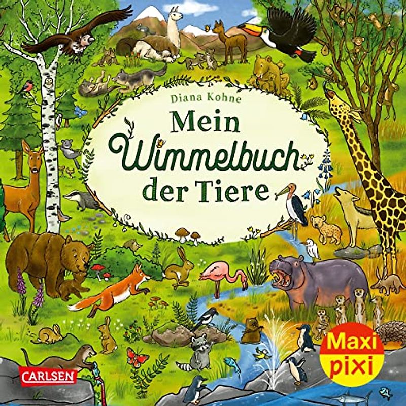 Maxi Pixi 417: VE 5: Mein Wimmelbuch der Tiere (5 Exemplare) (417)