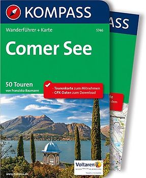 KOMPASS Wanderführer Comer See