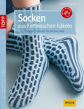 Socken aus Kettmaschen häkeln