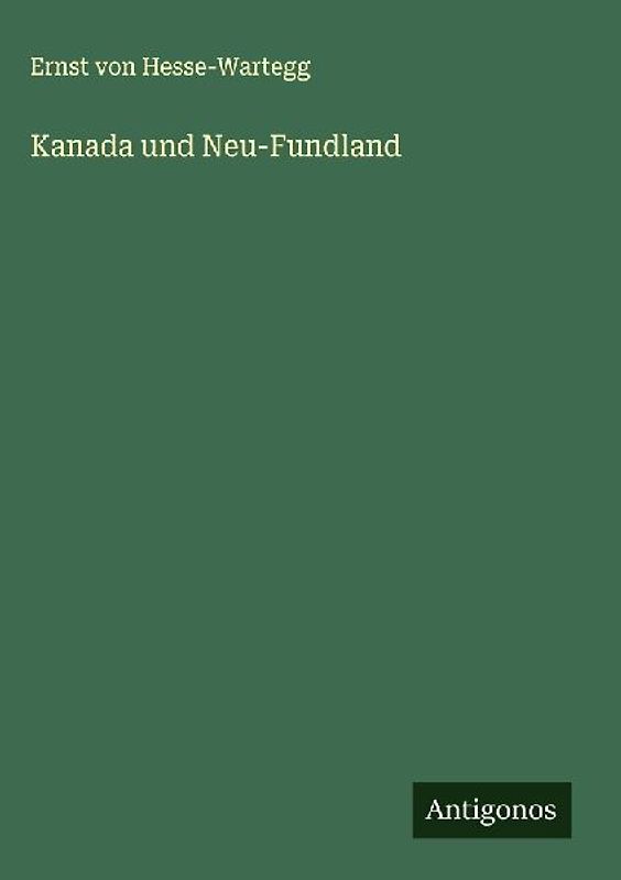 Kanada und Neu-Fundland