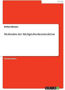 Methoden der Stichprobenkonstruktion