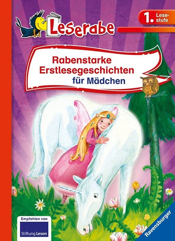 Rabenstarke Erstlesegeschichten für Mädchen - Leserabe 1. Klasse - Erstlesebuch für Kinder ab 6 Jahren