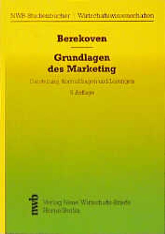 Grundlagen des Marketing