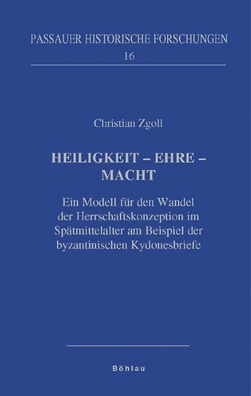Heiligkeit – Ehre – Macht