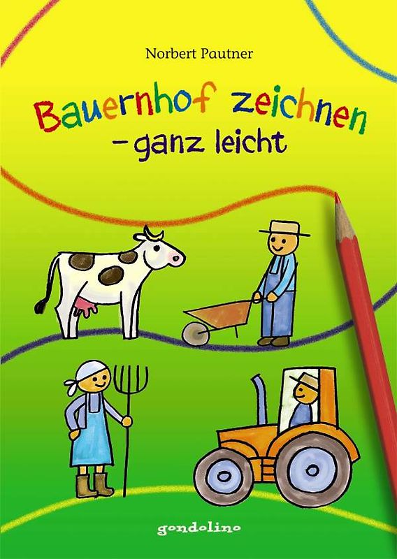 Bauernhof zeichnen – ganz leicht