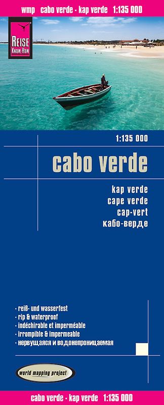Reise Know-How Landkarte Cabo Verde (1:135.000)