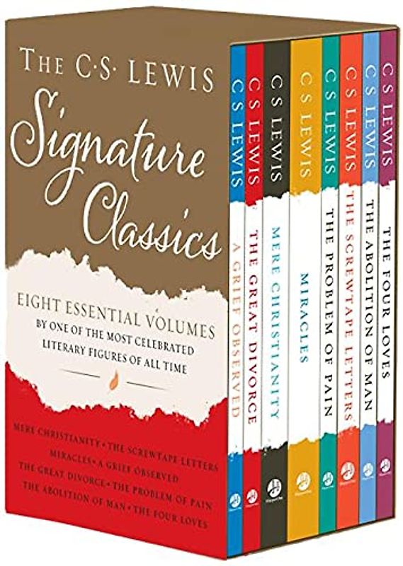The C. S. Lewis Signature Classics (8-Volume Box Set): An Anthology of 8 C. S. Lewis Titles: Mere Christianity, The Screwtape Letters, Miracles, The ... The Abolition of Man, and The Four Loves