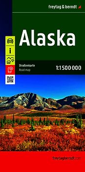 freytag & berndt Straßenkarte Alaska 1:1,5 Mio.