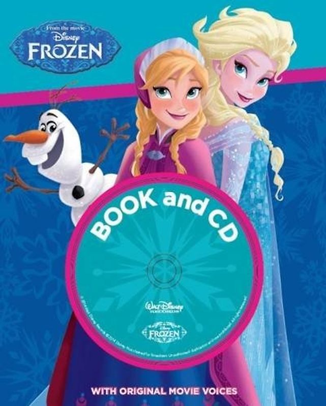 Disney Frozen: Book and CD - with original movie voices [Hardcover, incl. CD]