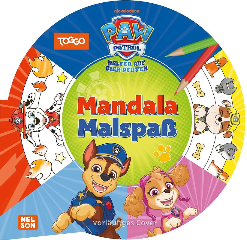 PAW Patrol Mitmachbuch: Mandala-Malspaß