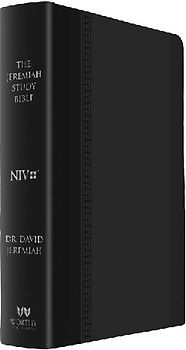 The Jeremiah Study Bible, Niv: (Black W/ Burnished Edges) Leatherluxe(r)