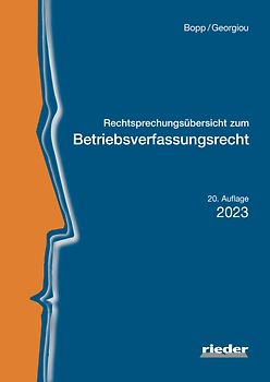 Rechtsprechungsübersicht zum BetrVR