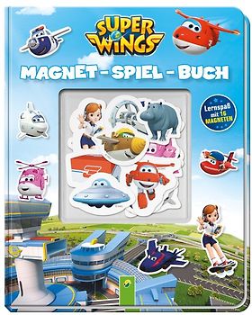 Super Wings Magnet-Spiel-Buch