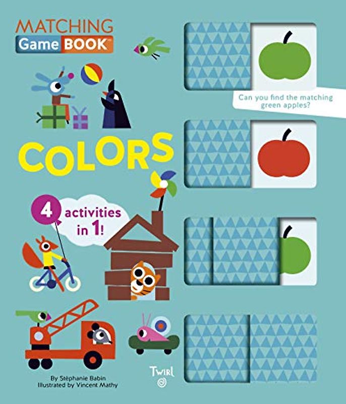 Matching Game Book: Colors