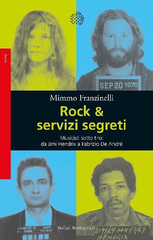 Rock & servizi segreti. Musicisti sotto tiro: da Jimi Hendrix a Fabrizio De André