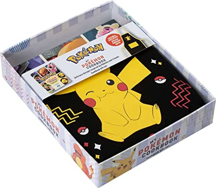 My Pokémon Cookbook Gift Set: Delicious Recipes Inspired by Pikachu and Friends: Includes Apron (Gaming)