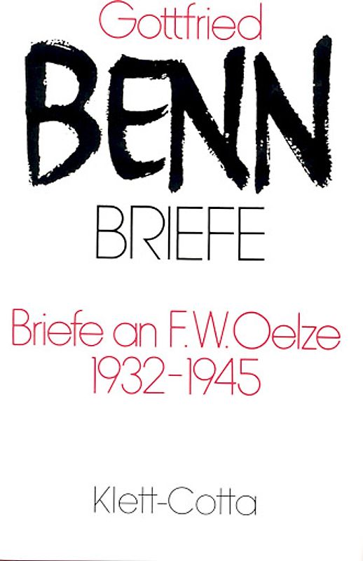 Briefe an F. W. Oelze. 1932-1945 (Briefe)