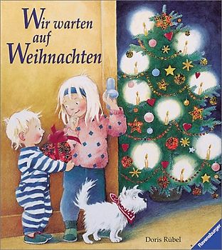 Wir warten auf Weihnachten. Bilderbuch mit Klappen