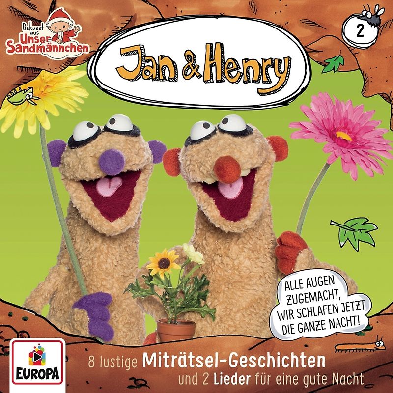 Jan & Henry - 002/8 Rätsel und 2 Lieder [Audio CD]