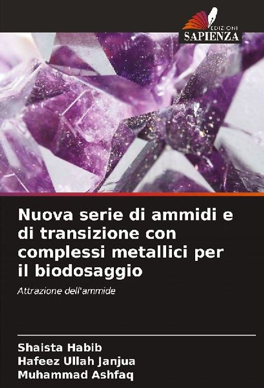Nuova serie di ammidi e di transizione con complessi metallici per il biodosaggio