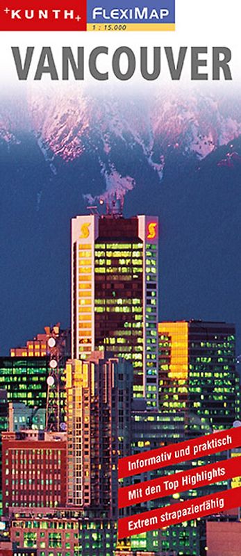 KUNTH FlexiMap Vancouver 1:15000