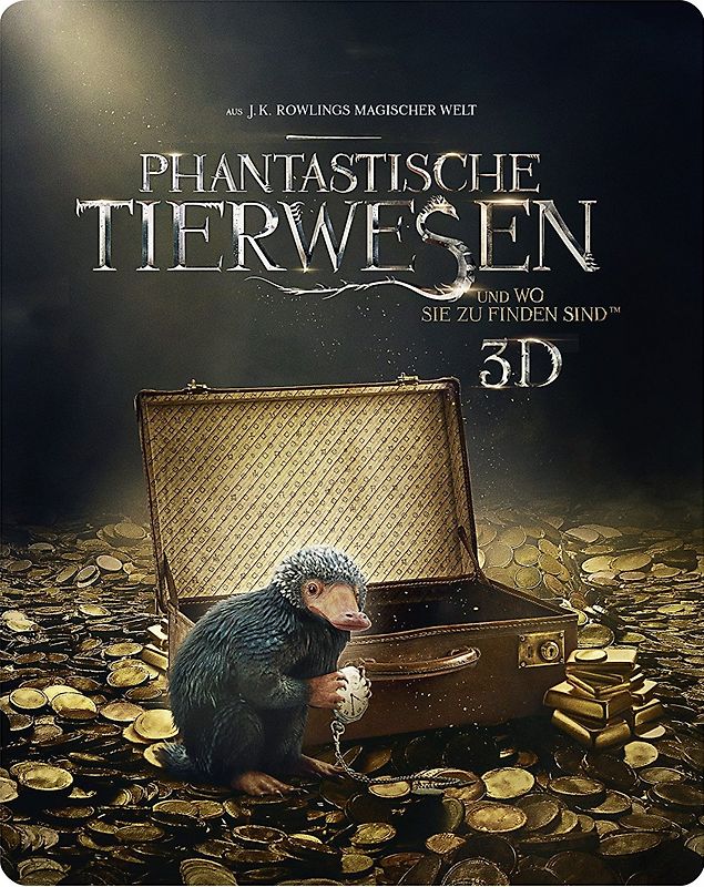 Phantastische Tierwesen und wo sie zu finden sind 3D [Steelbook Limited Edition] 3D Blu-ray Disc