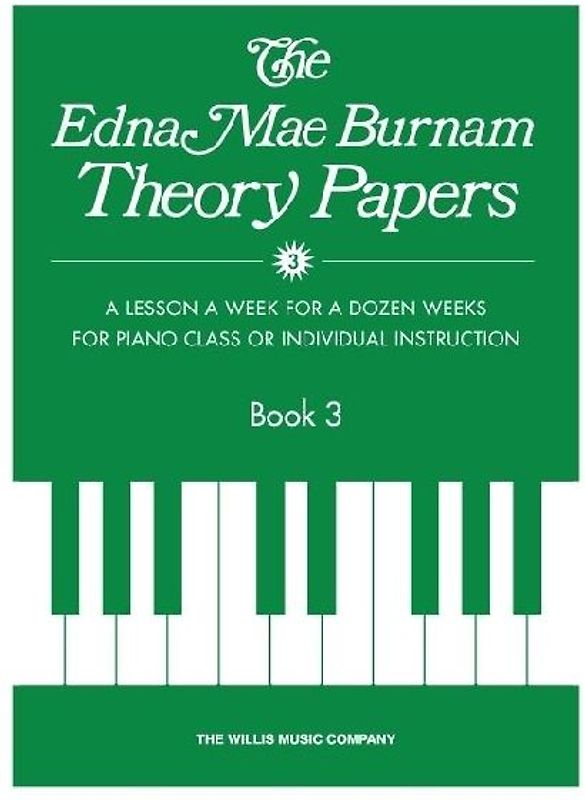 Theory Papers Book 3
