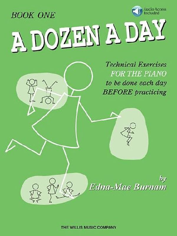 A Dozen a Day - Book 1 (Book/Online Audio)