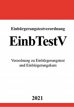 Einbürgerungstestverordnung (EinbTestV)