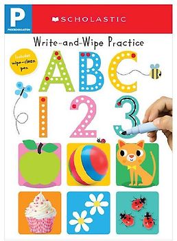 ABC 123 Write and Wipe Flip Book: Scholastic Early Learners (Write and Wipe)