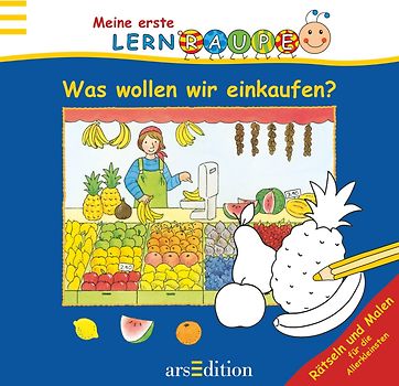 Lernraupe - Was wollen wir einkaufen?