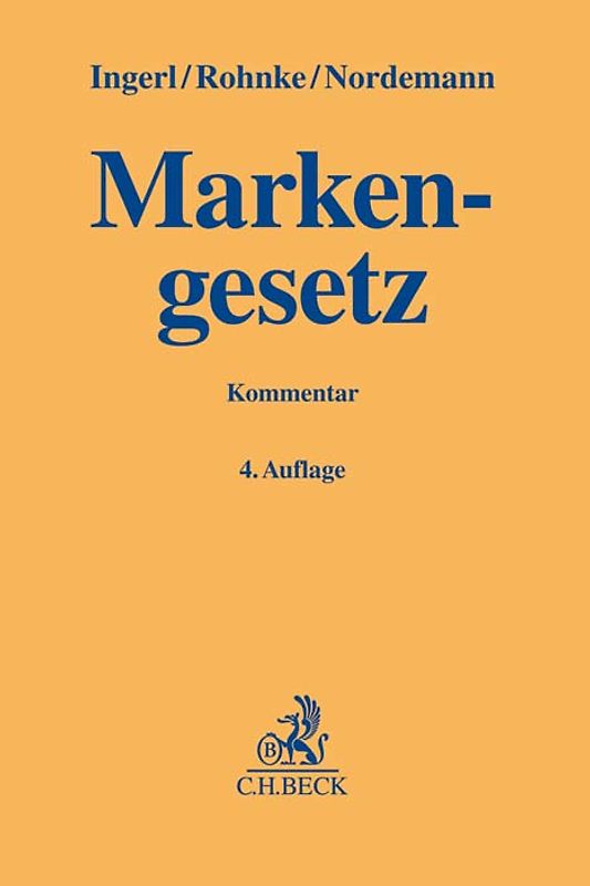Markengesetz. MarkenG