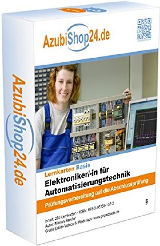 Lernkarten Elektroniker /-in für Automatisierungstechnik Prüfung Prüfungsvorbereitung: Prüfung Elektroniker für Automatisierungstechnik ... Prüfungsvorbereitung für die Abschlussprüfung