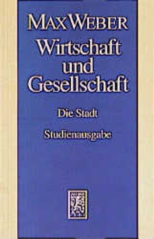 Max Weber-Studienausgabe