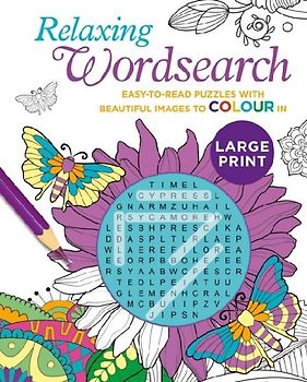 Relaxing Large Print Wordsearch