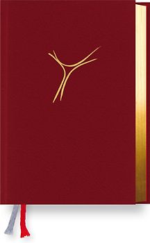 Gotteslob Bistum Essen. Cabra weinrot, Goldschnitt.