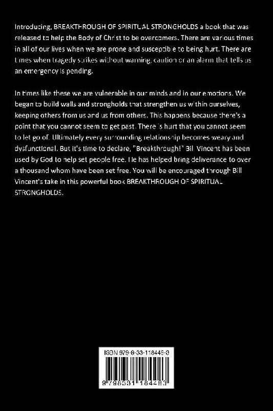 Breakthrough of Spiritual Strongholds