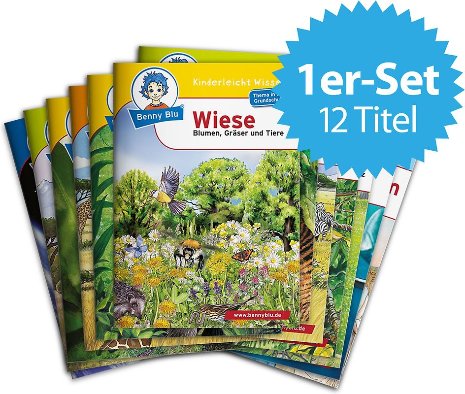 Benny Blu - 1er Set Pflanzen 12 Titel